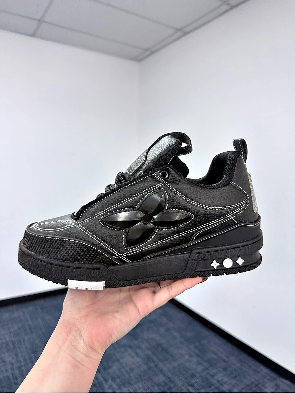 Louis Vuitton LV Trainer Black Sneakers
